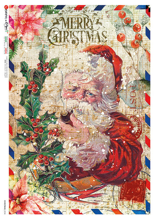 Paper Designs Santa Christmas 0334