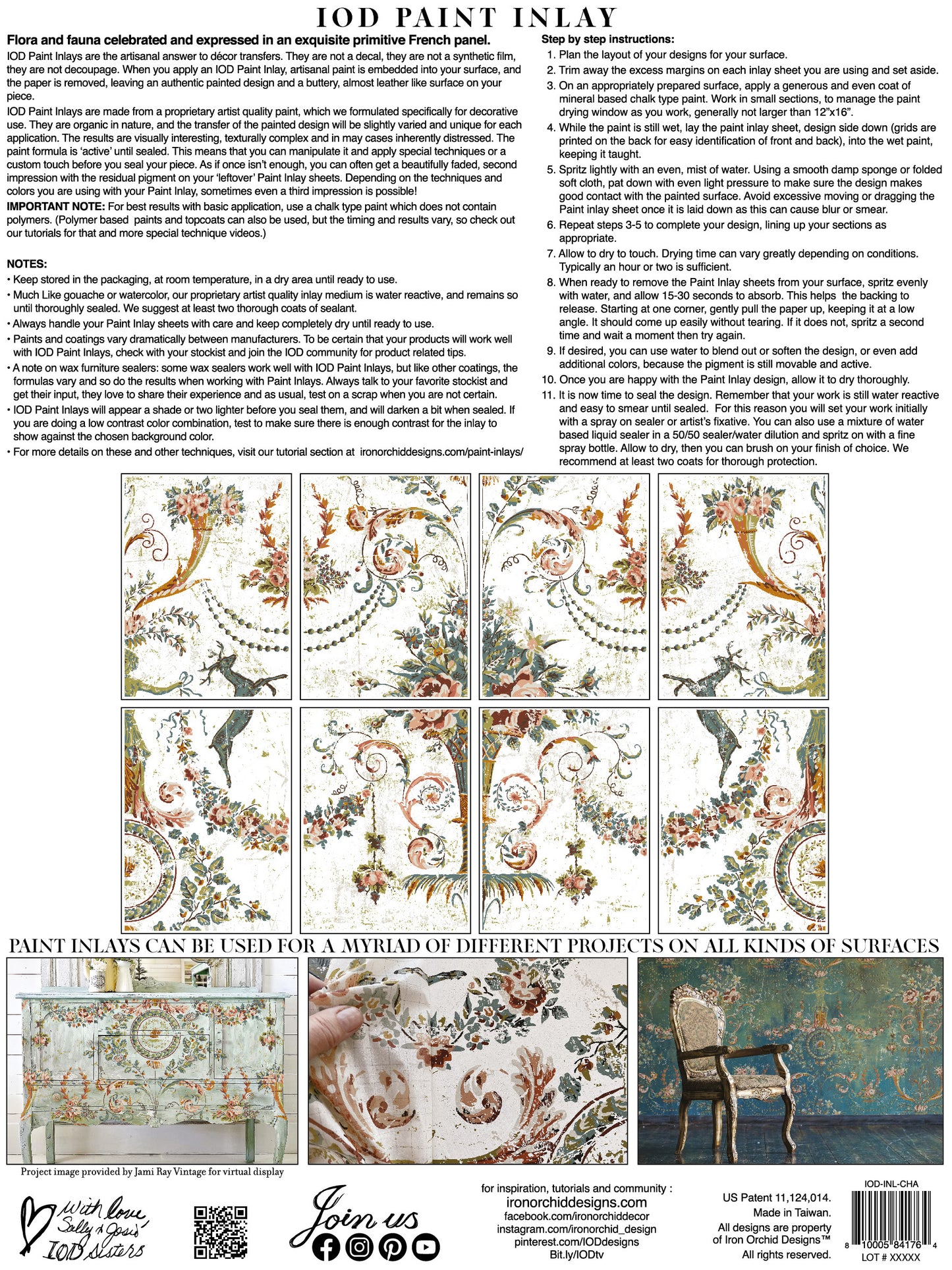 Chateau Paint InLay  By IOD