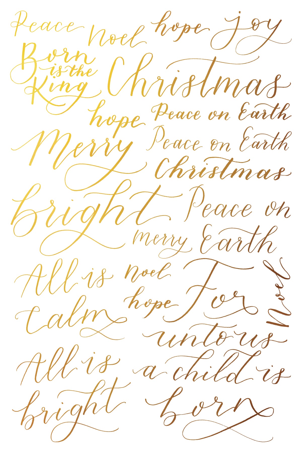 IOD Holiday Release,Tinsel Gilded Transfer 8×12 PAD