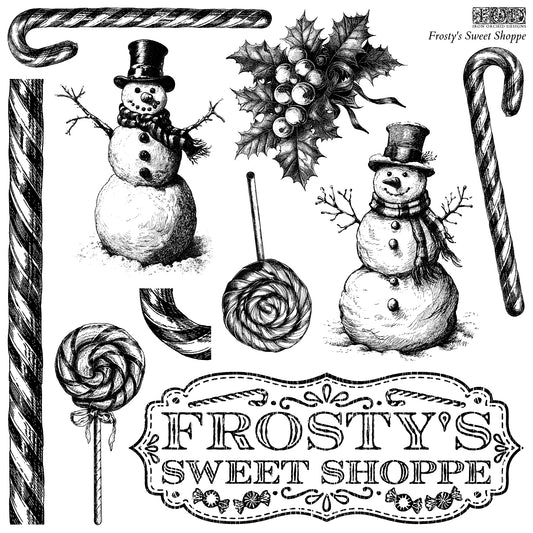 IOD Holiday Release Frosty's Sweet Shoppe Stamp Set by IOD (Copy)