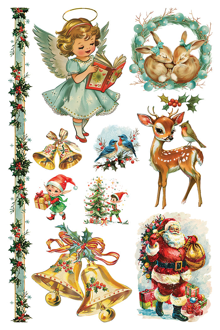 IOD Holiday Release,Kitschy Transfer 8×12 PAD