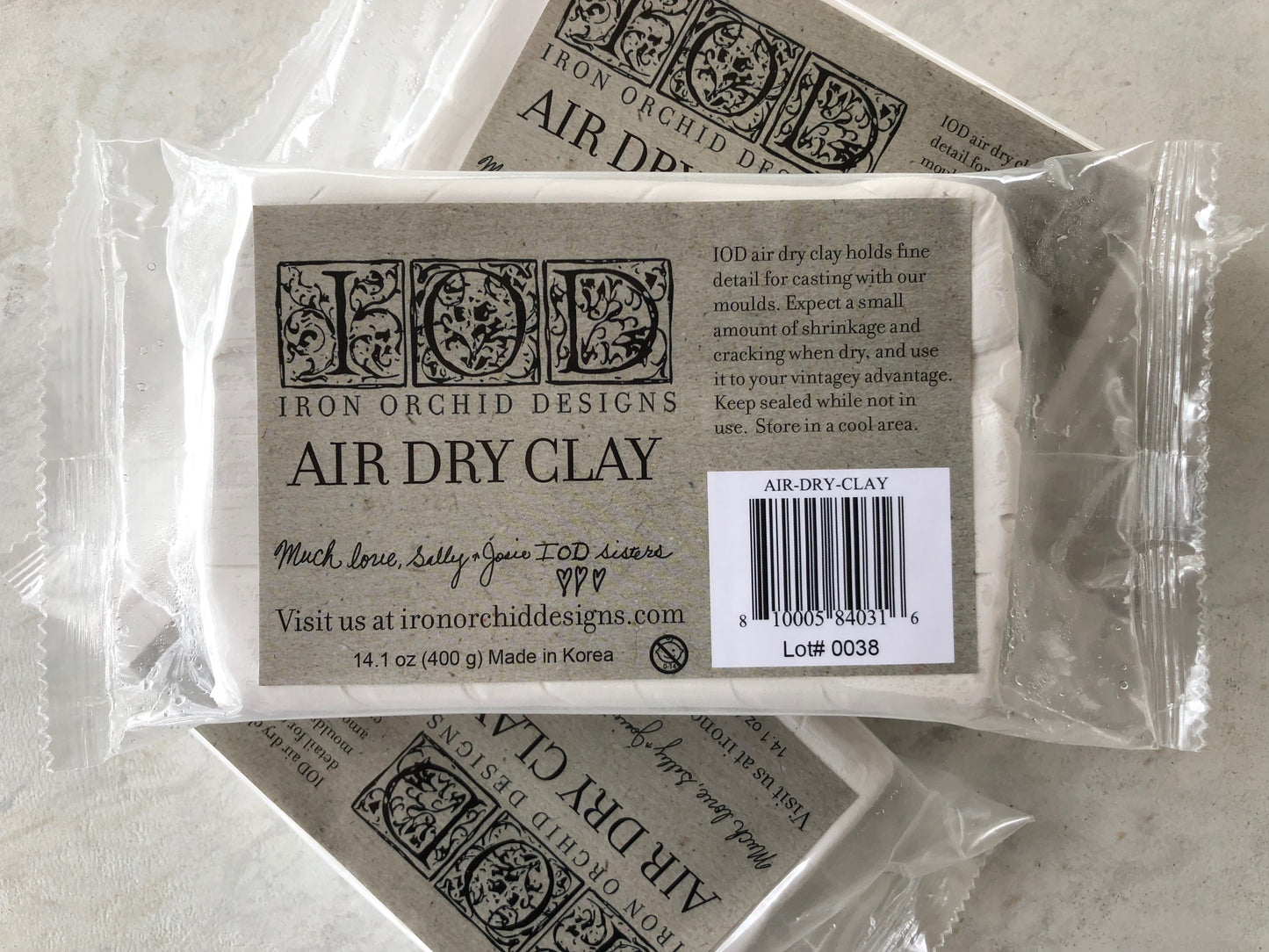 Air Dry Clay, Iron Orchid Designs