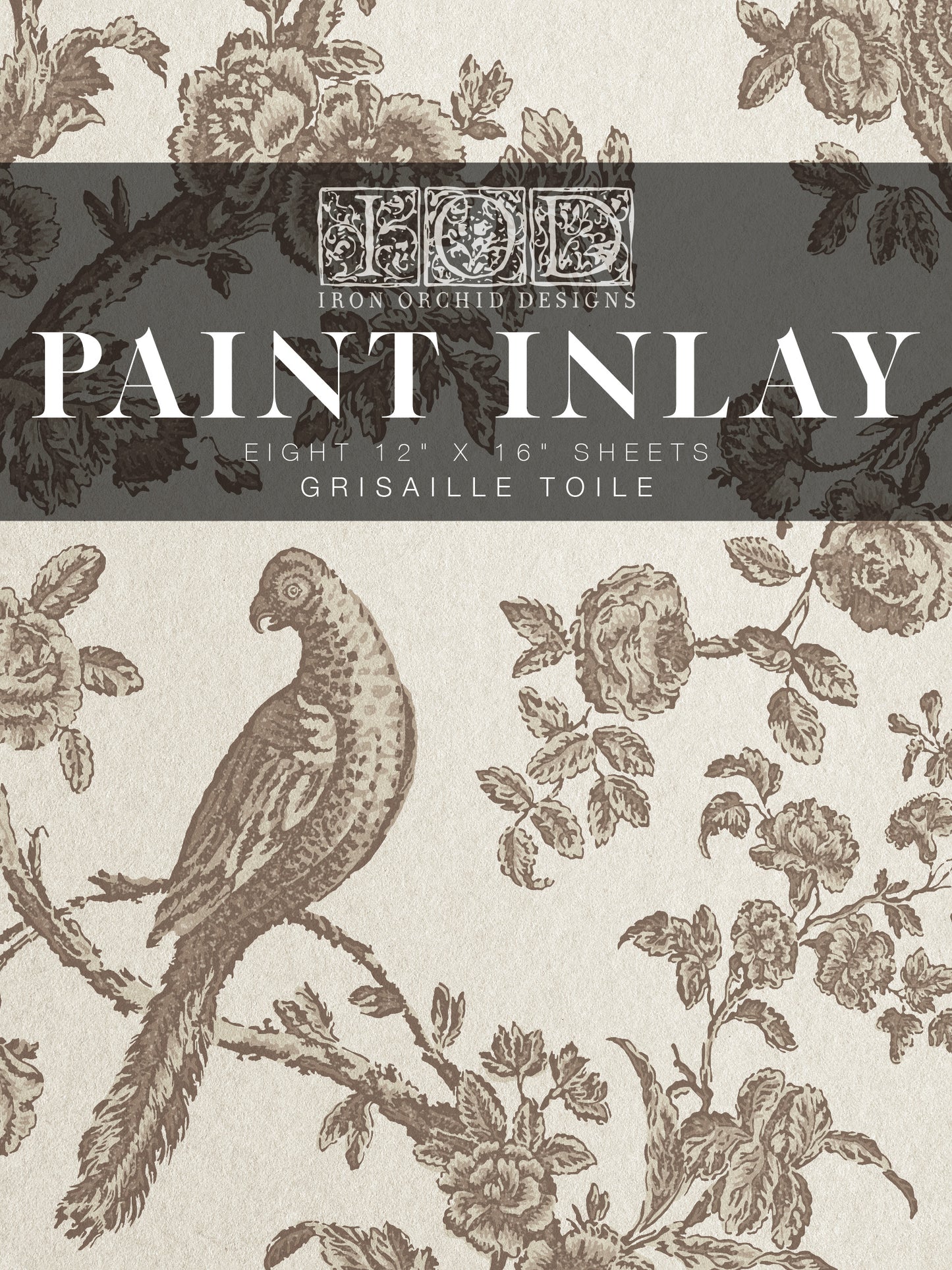 Grisaille Toile, Paint InLay By IOD