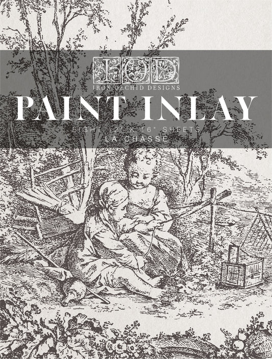 La Chasse, Paint InLay  By IOD