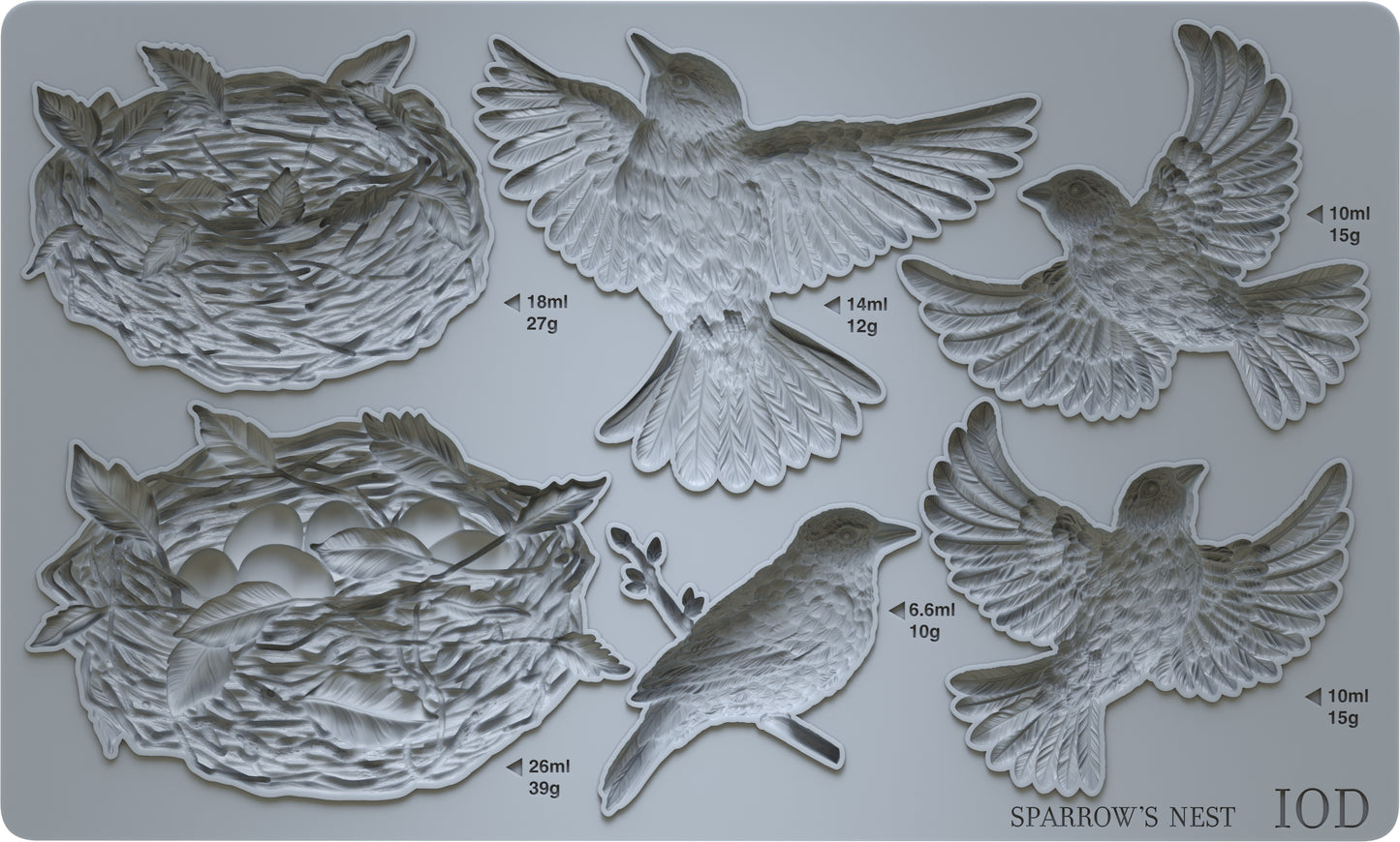 Sparrow's Nest 6x10 IOD Mould™