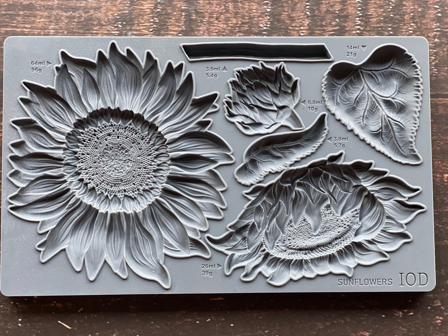 Sunflower Decor Mould by IOD