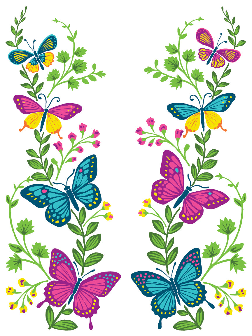 **Limited Edition**Vida Flora Paint Inlay  By IOD