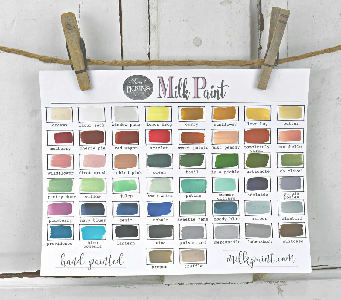 Sweet Pickins Milk Paint -Pints Color Choice of 49 Colors