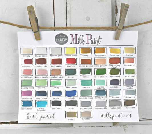 Sweet Pickins Milk Paint -Samples Color Choice of 49 Colors